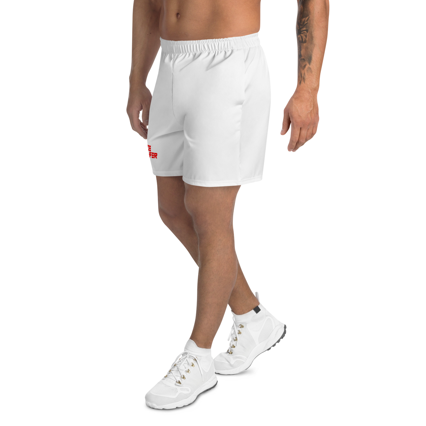 Men's White Athletic Shorts