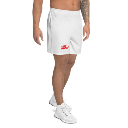 Men's White Athletic Shorts