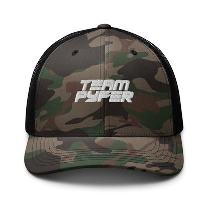 Camo trucker hat