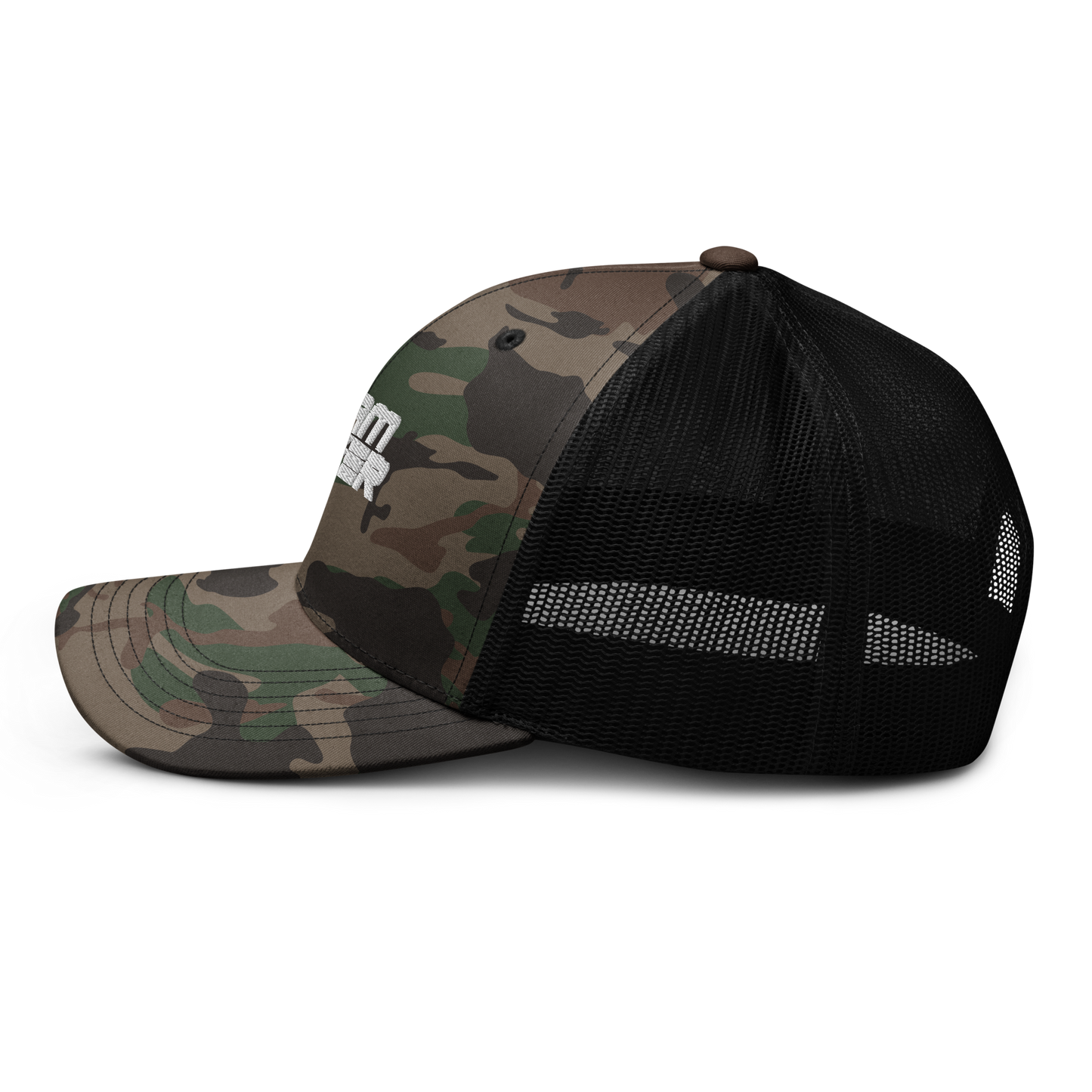 Camo trucker hat