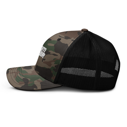 Camo trucker hat