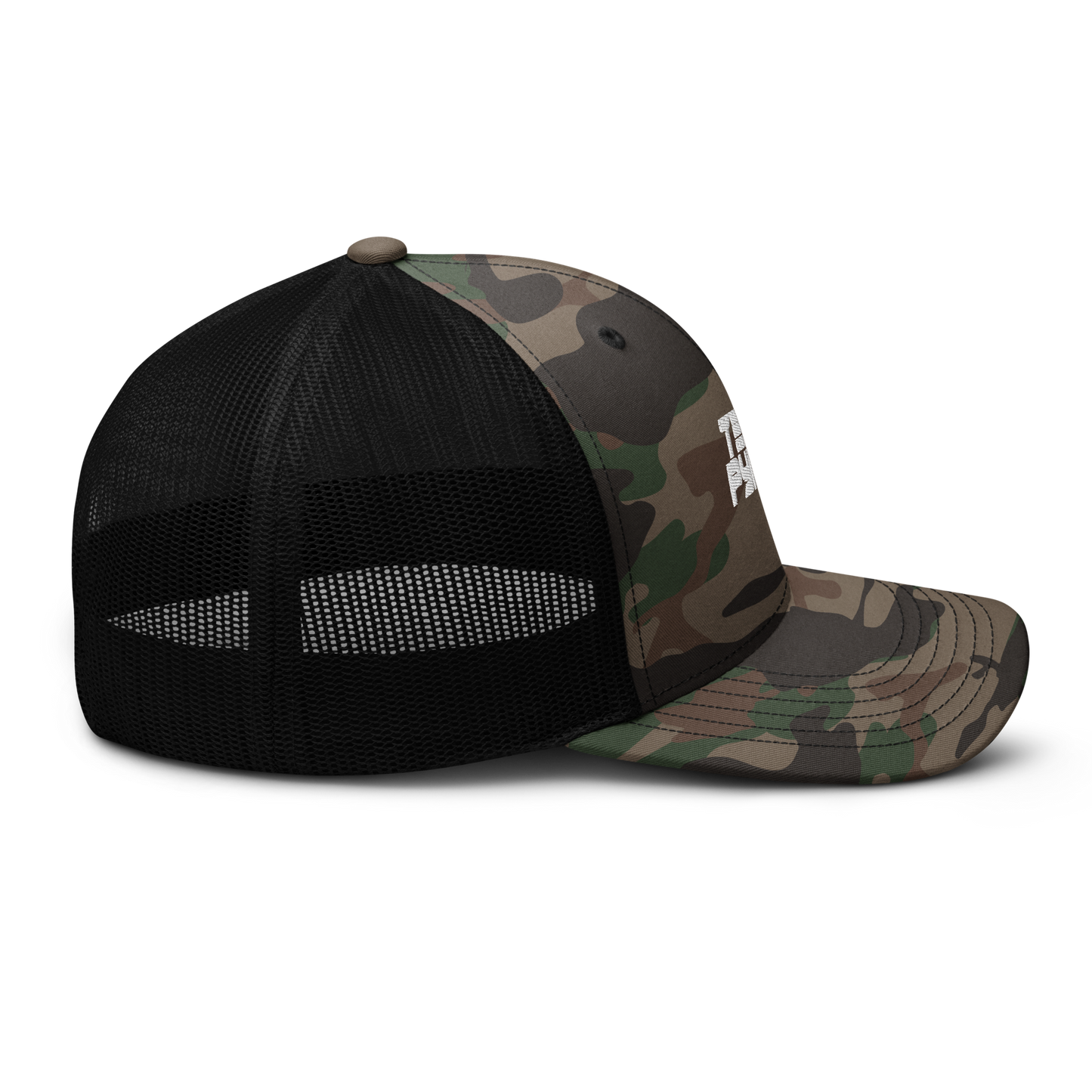 Camo trucker hat