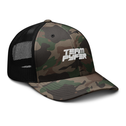 Camo trucker hat