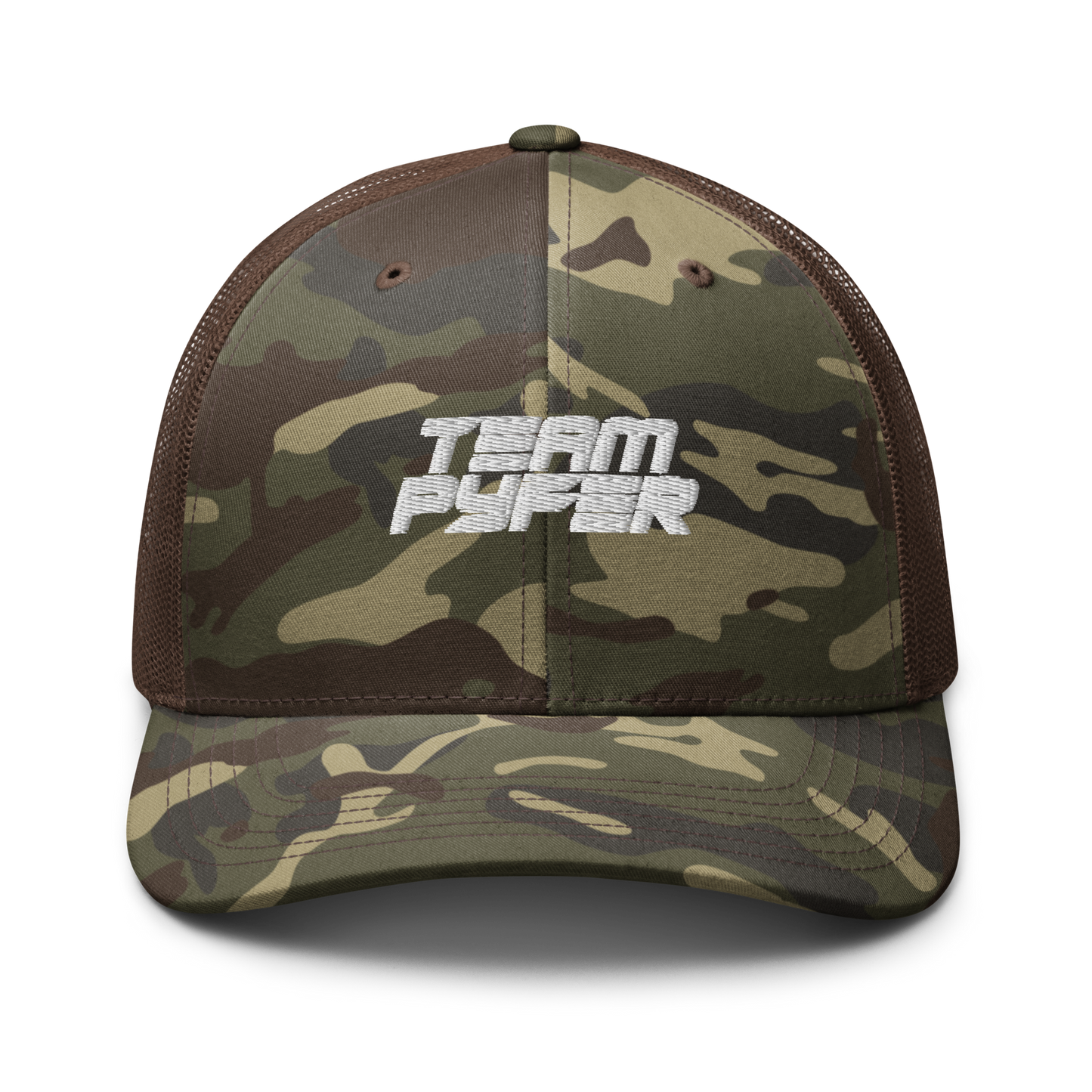 Camo trucker hat