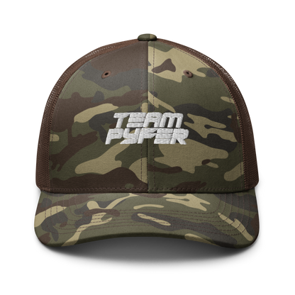 Camo trucker hat