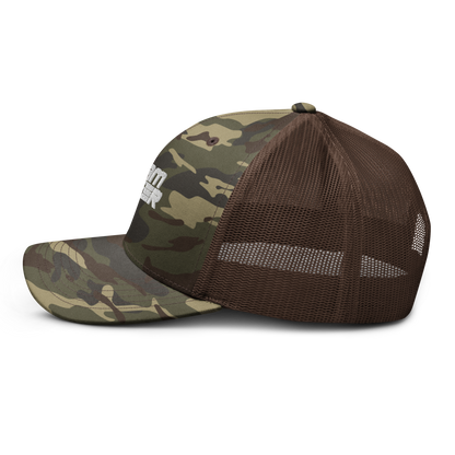 Camo trucker hat