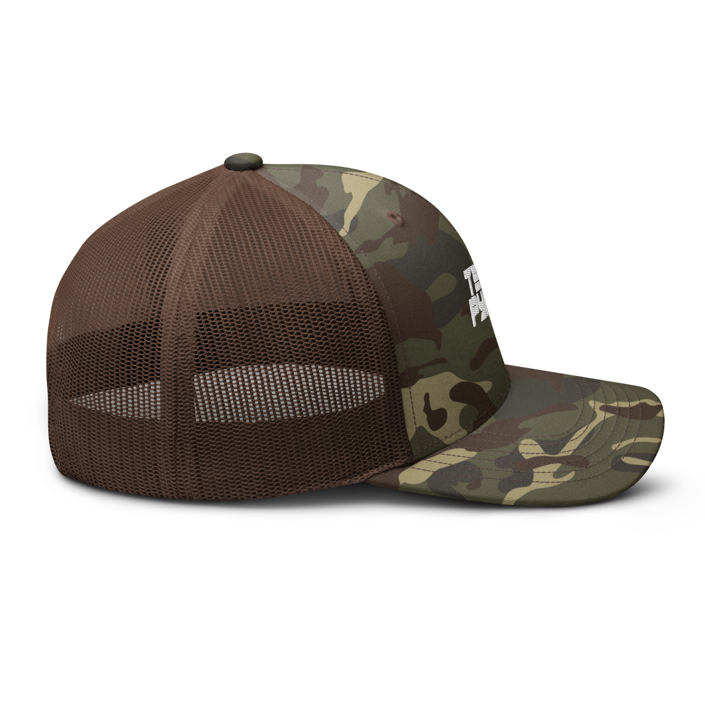 Camo trucker hat