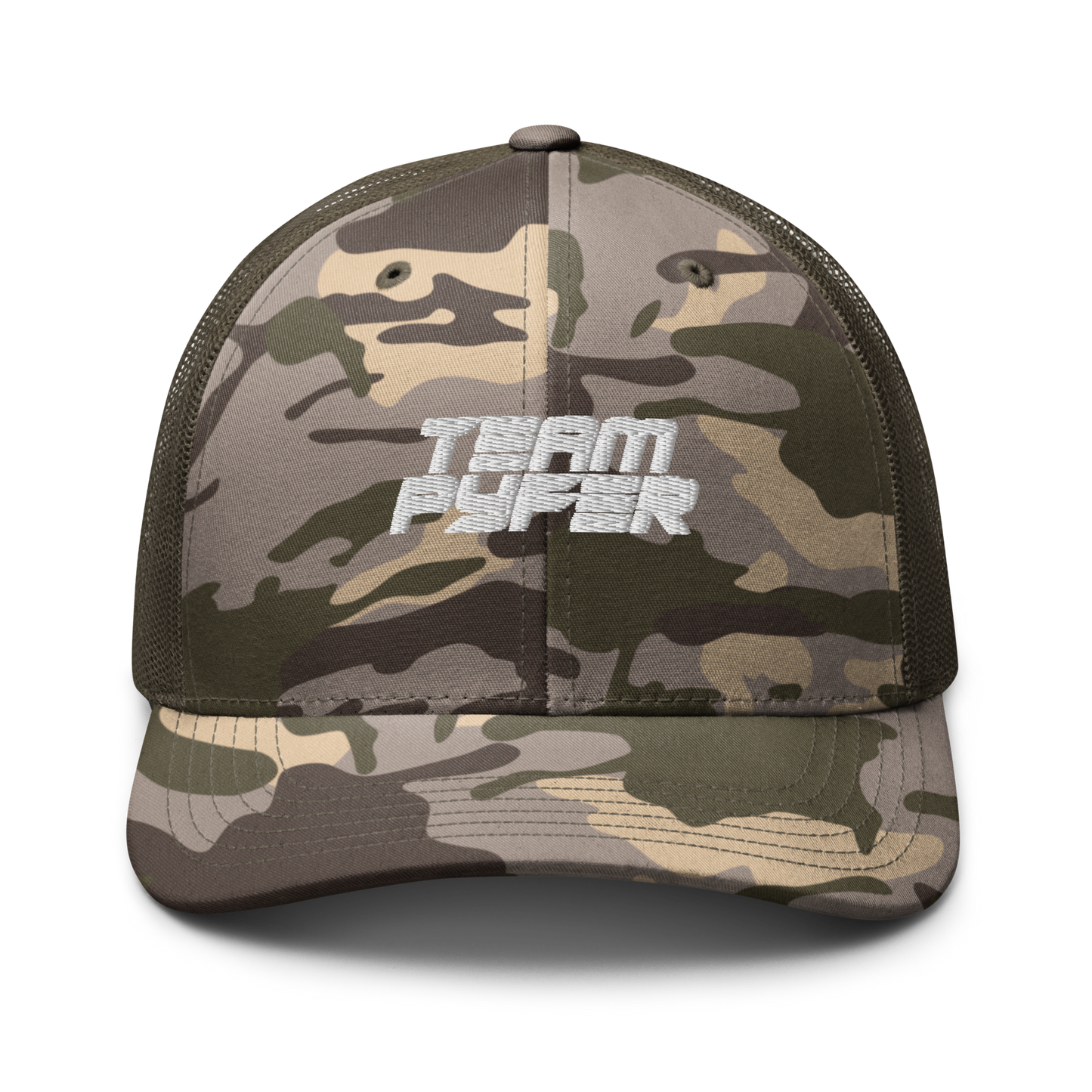 Camo trucker hat