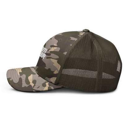 Camo trucker hat