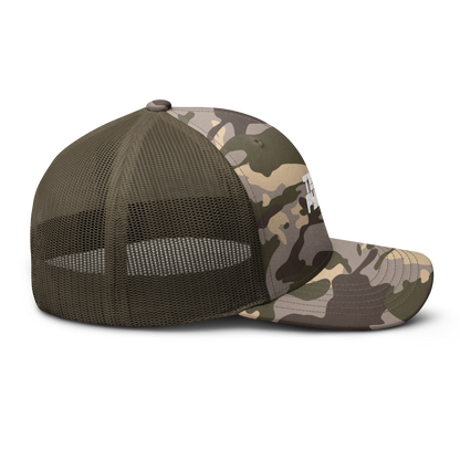 Camo trucker hat